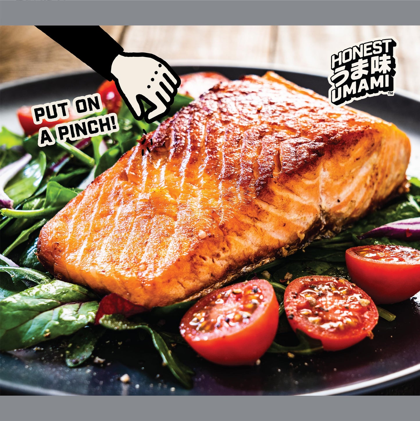 Honest Umami Salt & Pepper MSG Flavour Boost | Monosodium Glutamate | Umami Seasoning