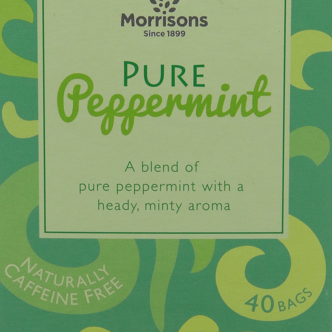 Morrisons Peppermint Paradise 40 Bags 80g