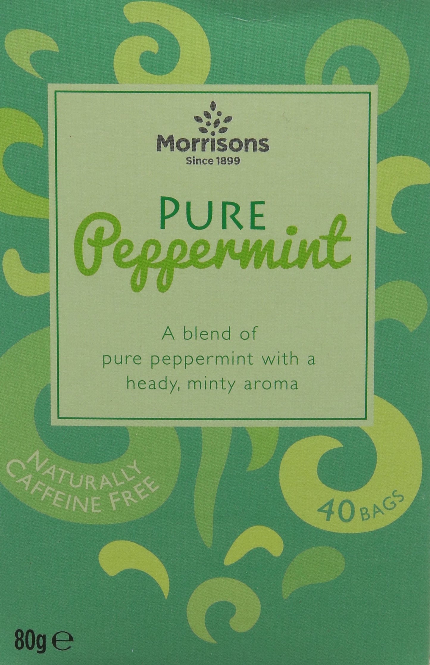 Morrisons Peppermint Paradise 40 Bags 80g