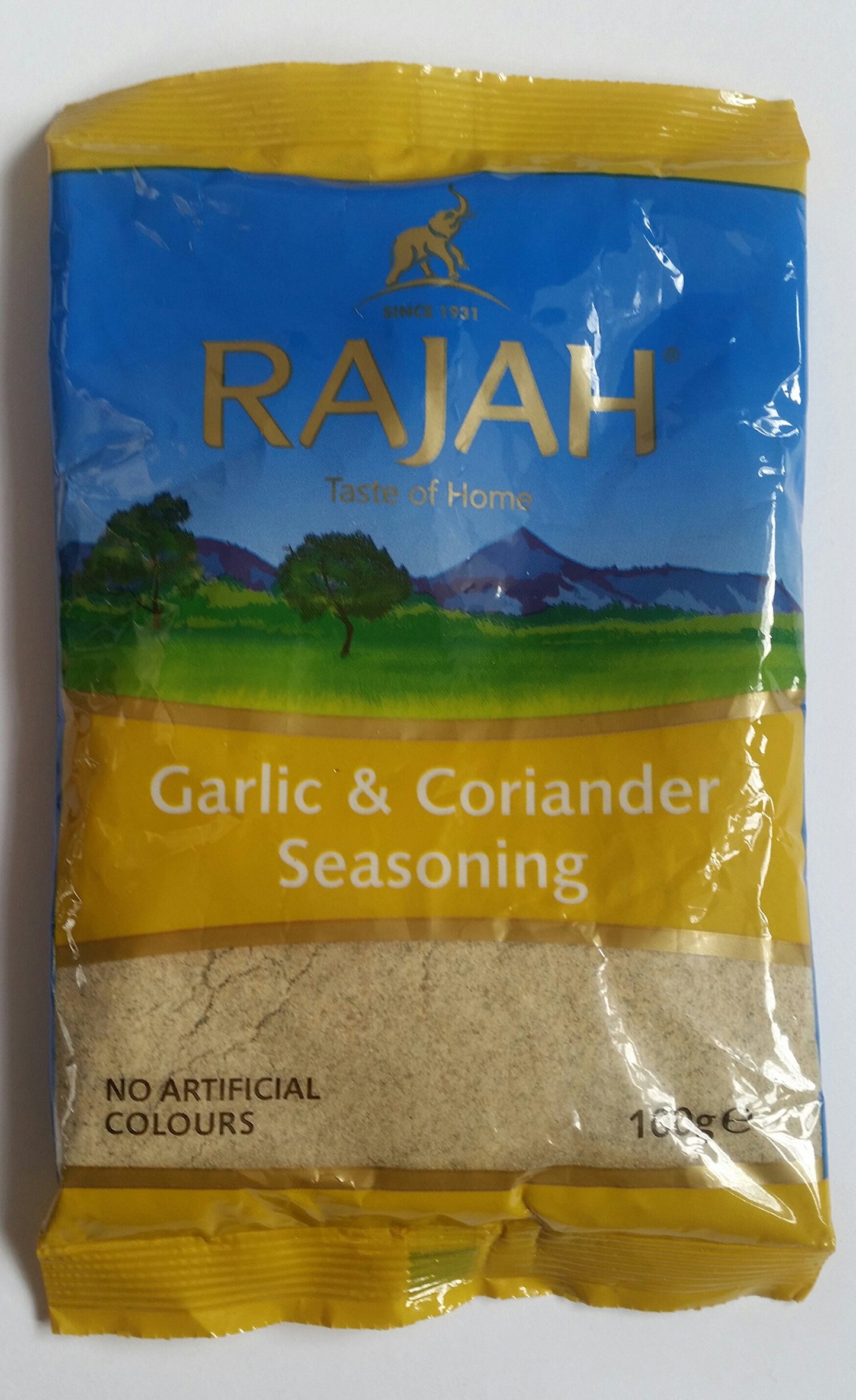 Curry Spice Kit-Rajah Garam Masala,Garlic & Corriander,Hot & Spicy Seasoning,Cumin Powder,Chilli Powder,Turmeric Powder,Corriander Powder