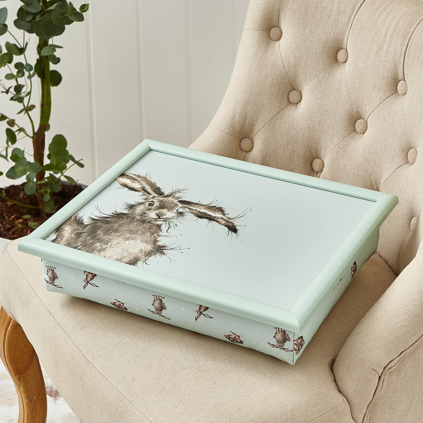 Wrendale Designs - 'Hare-Brained' Lap Tray