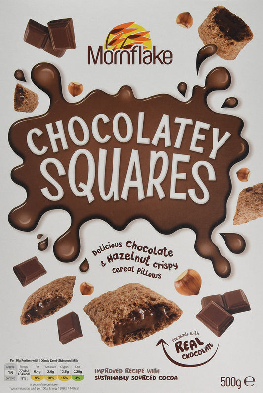 Mornflake Chocolatey Squares, 500g