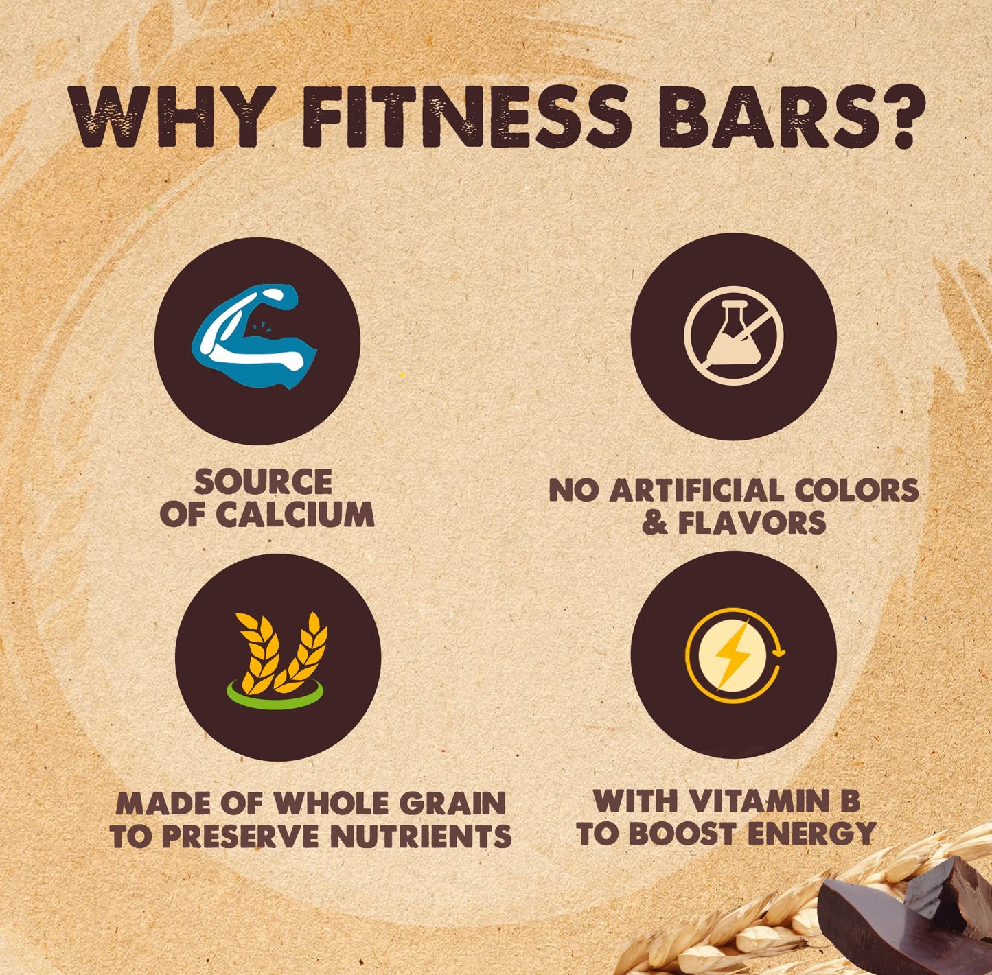 Nestle Fitness Chocolate Breakfast Cereal Bar - 6 bars