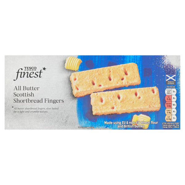 Tesco Finest Scottish Shortbread Fingers 165G