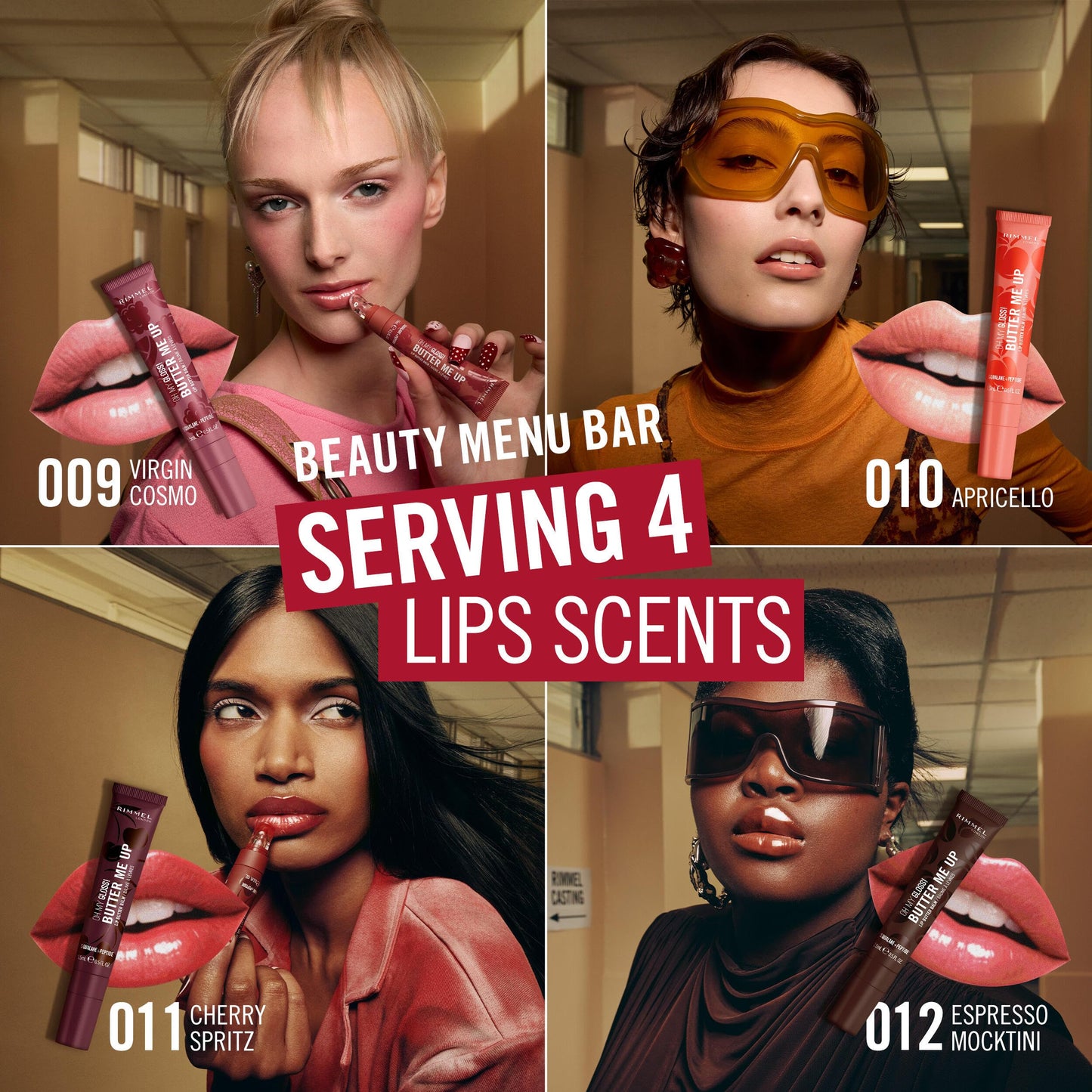 Rimmel Oh My Gloss! Butter Me Up Moisturising Lip Butter Balm Glossy Tint