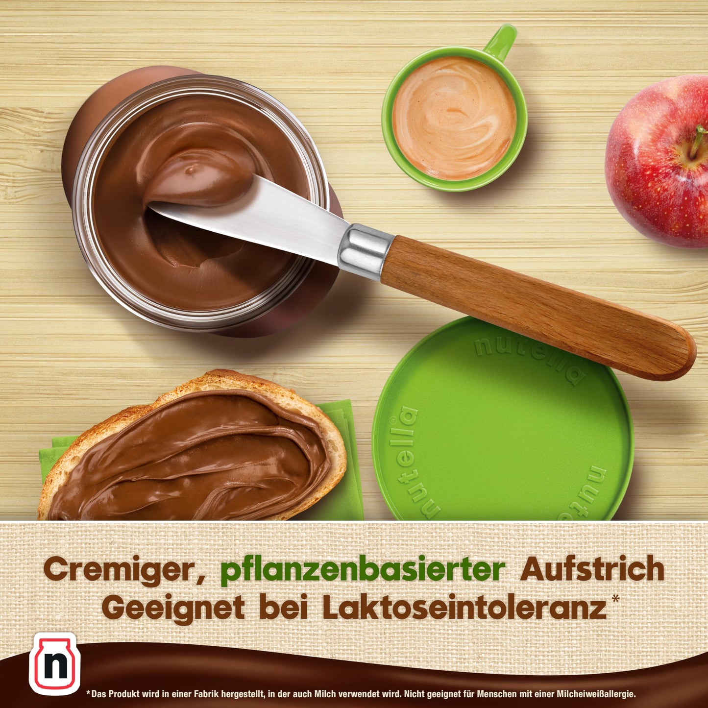 Nutella Plant-Based Hazelnut & Chocolate Spread 350g