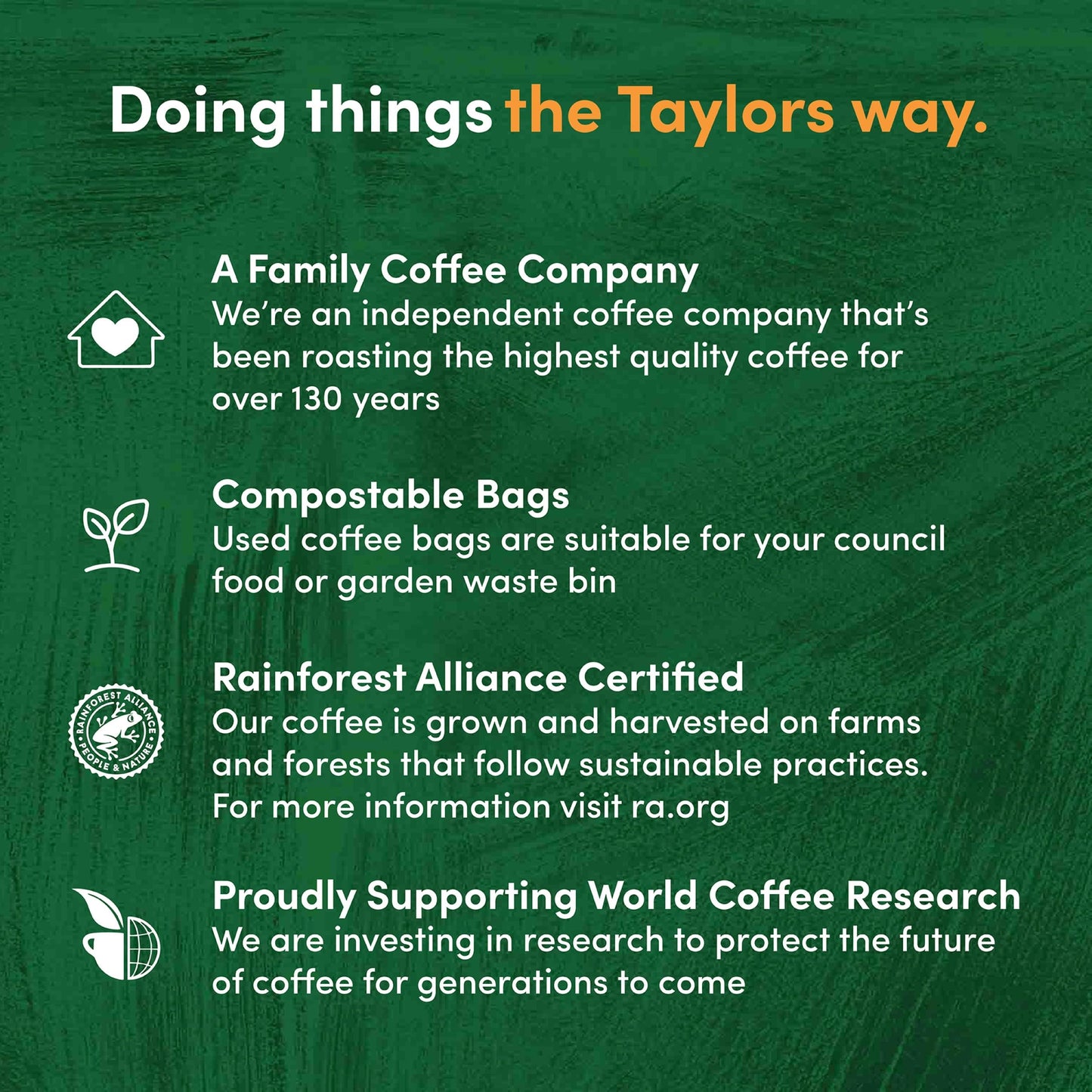 Taylors of Harrogate Hot Lava Java Coffee Beans 200 g