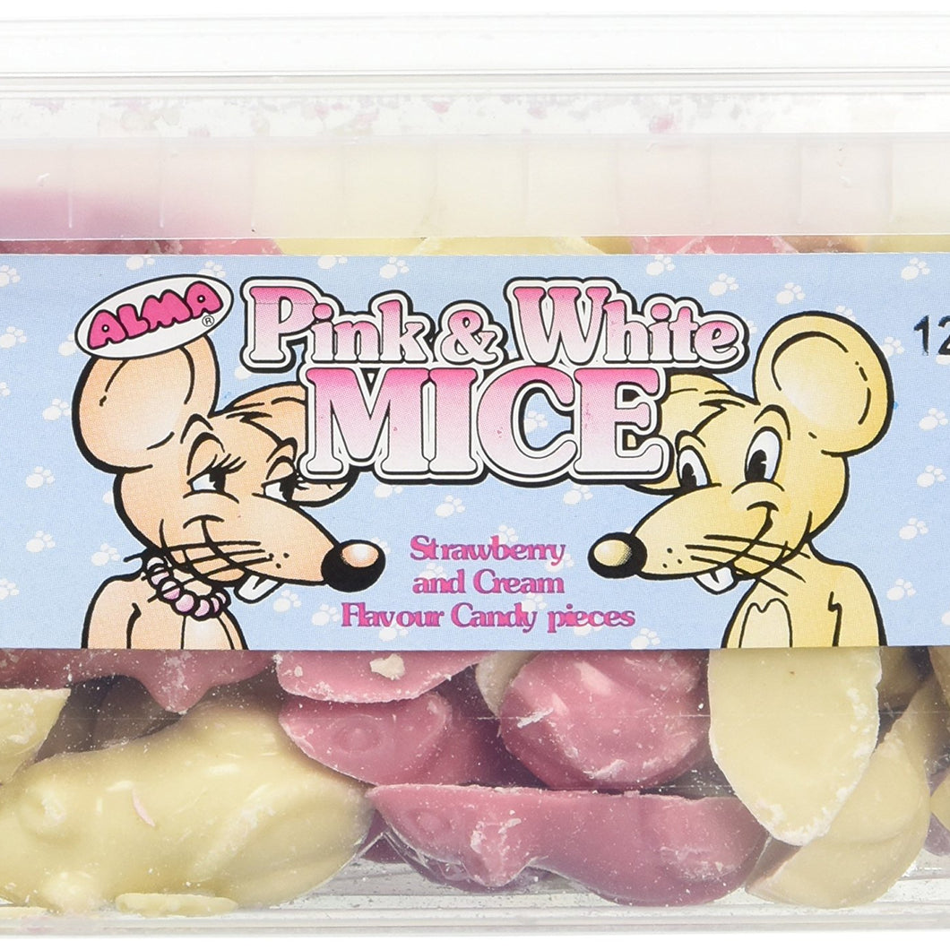 Alma Pink and White Mice - 120 Mice