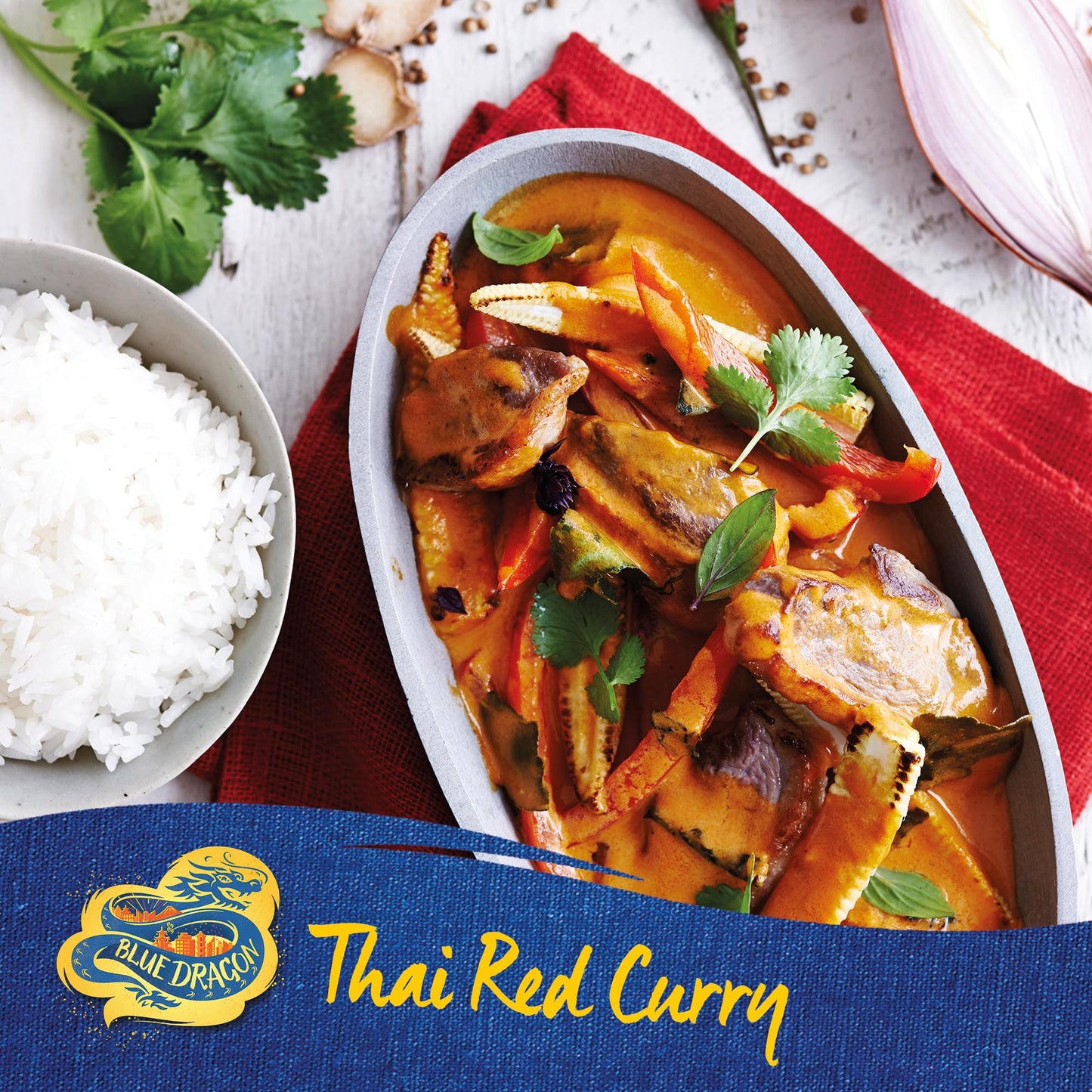 Blue Dragon Thai Red Curry Paste, 285g