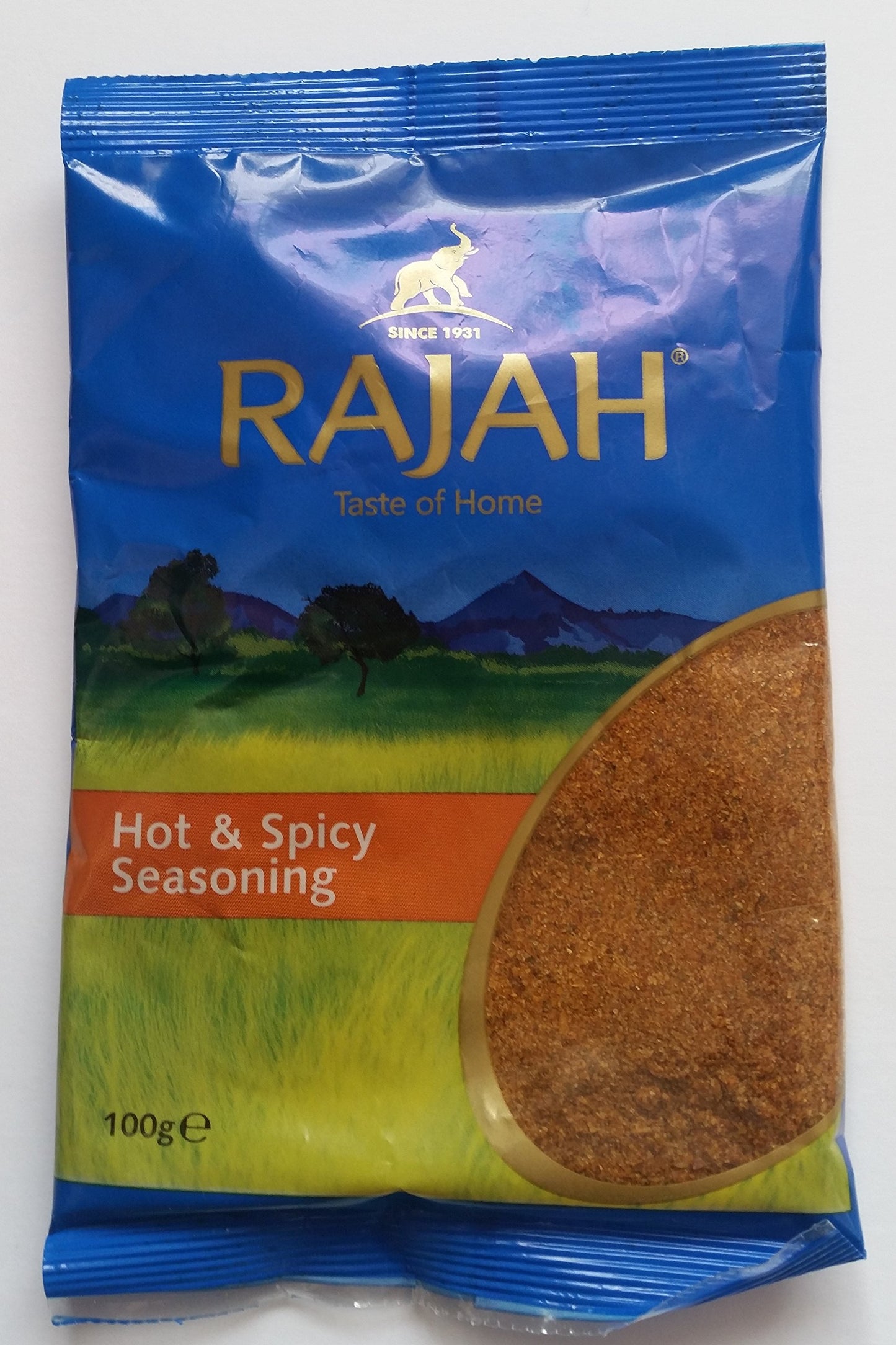 Curry Spice Kit-Rajah Garam Masala,Garlic & Corriander,Hot & Spicy Seasoning,Cumin Powder,Chilli Powder,Turmeric Powder,Corriander Powder