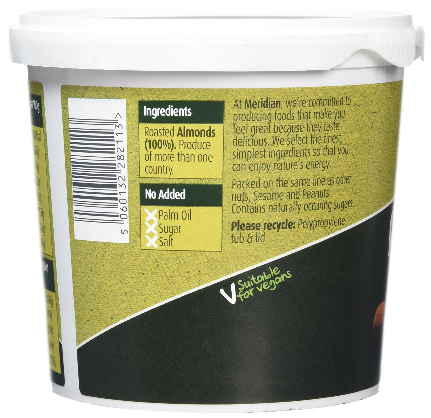 Meridian Smooth Almond Butter 100% 1kg