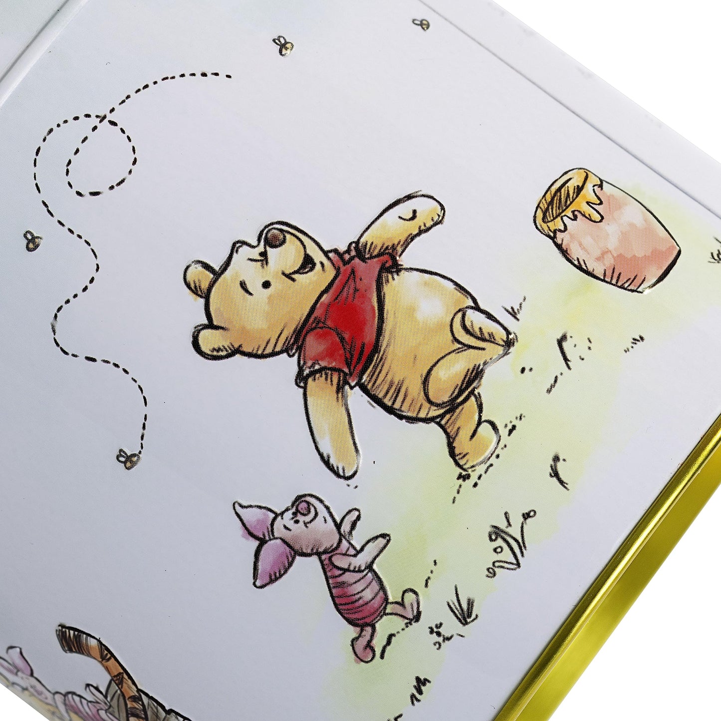 New English Teas Winnie the Pooh & Friends Tea Caddy with 80 English Breakfast Teabags