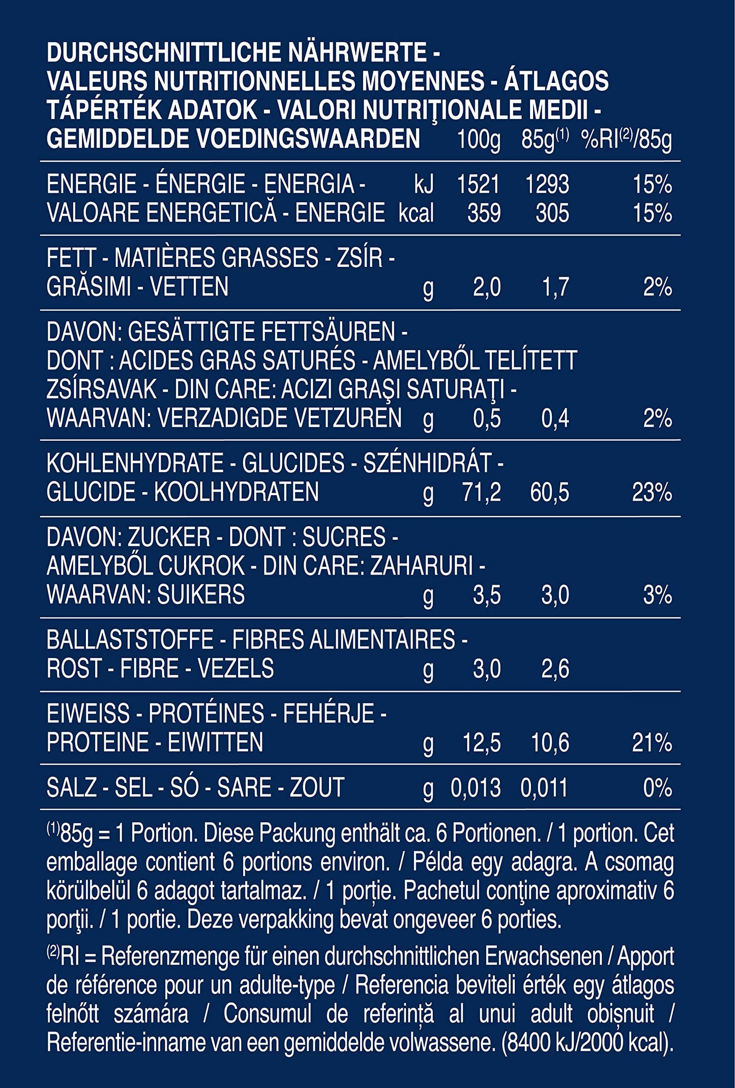 Barilla Classic Pipe Rigate N°91 500g