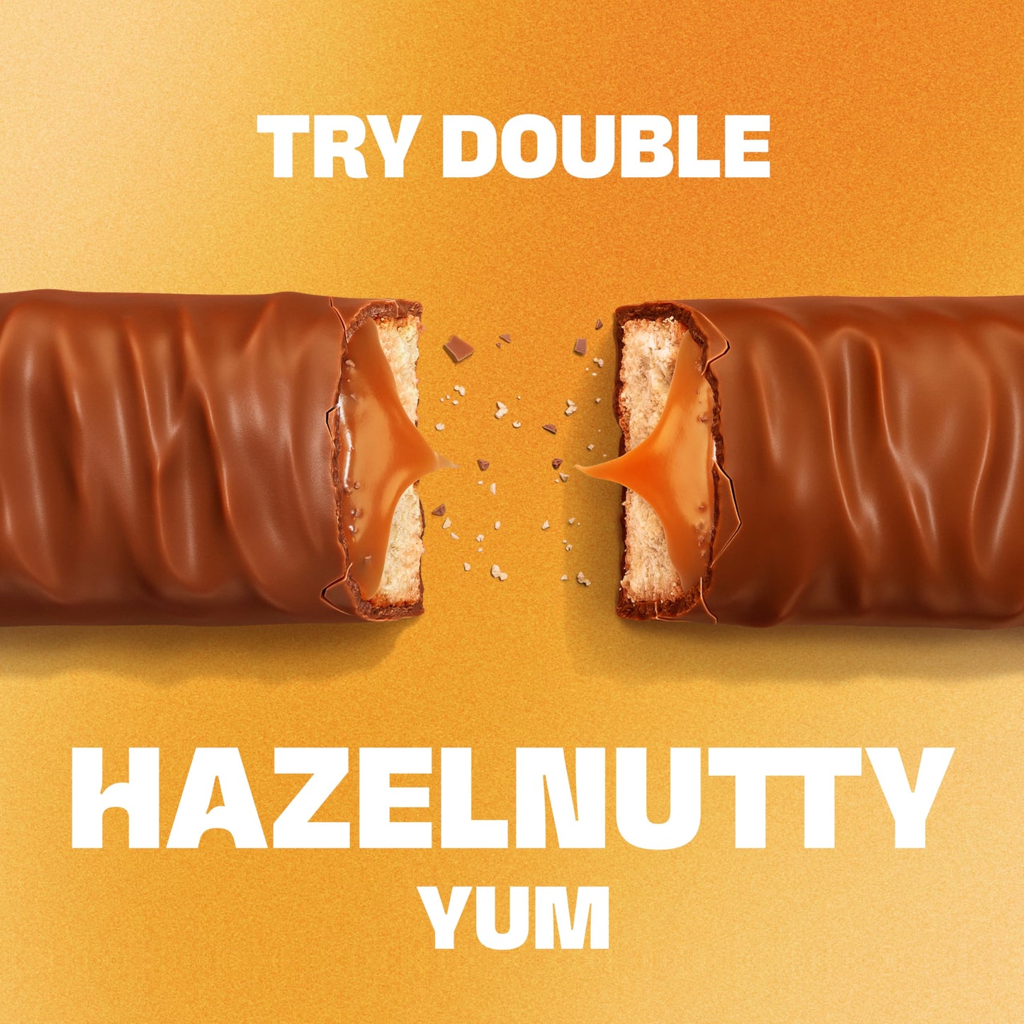 Twix Hazelnut Multipack Chocolate Bars 9 x 20g – Milk Chocolate Biscuit Fingers, Multipack for Sharing