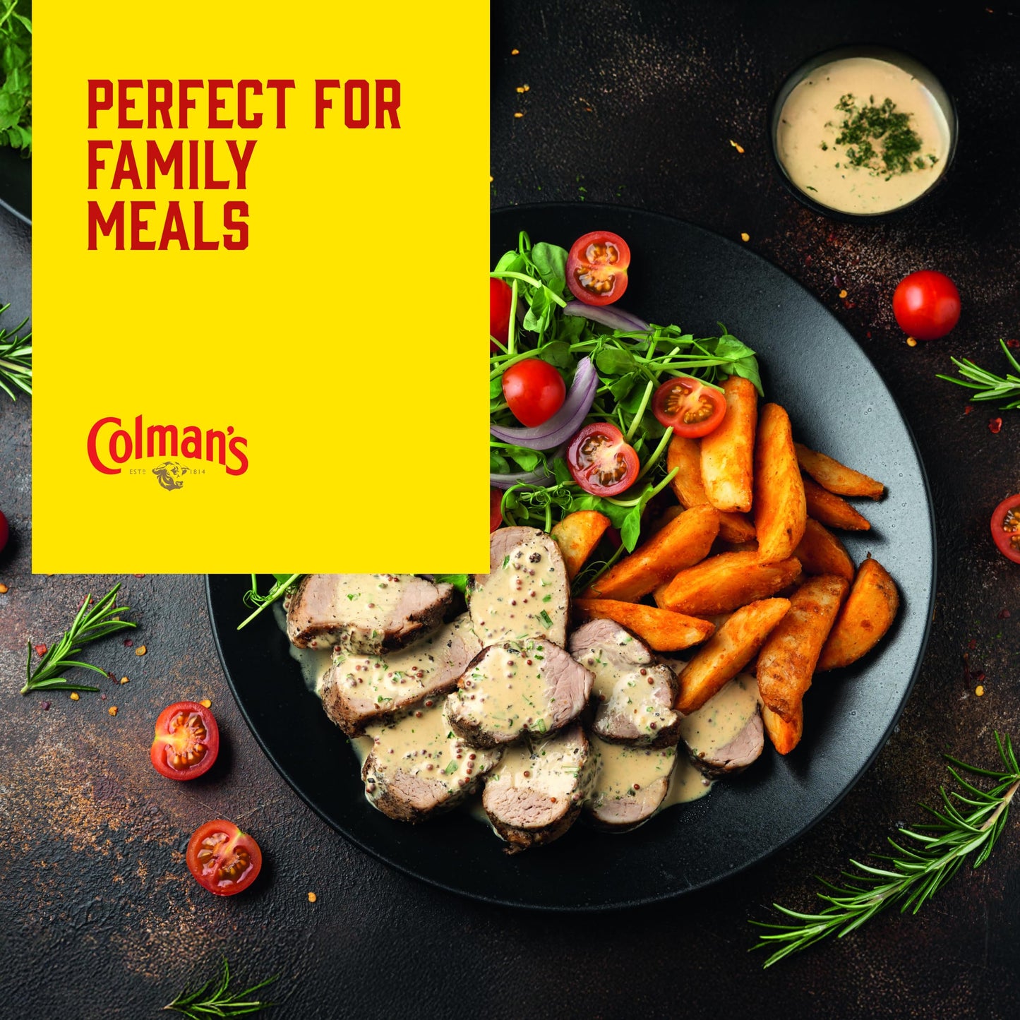 Colman's Classic Comforts Pepper Sauce Sauce Mix perfect with a juicy steak with a blend of herbs and spices 22 g