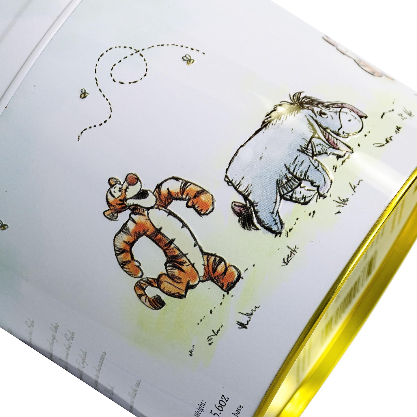 New English Teas Winnie the Pooh & Friends Tea Caddy with 80 English Breakfast Teabags