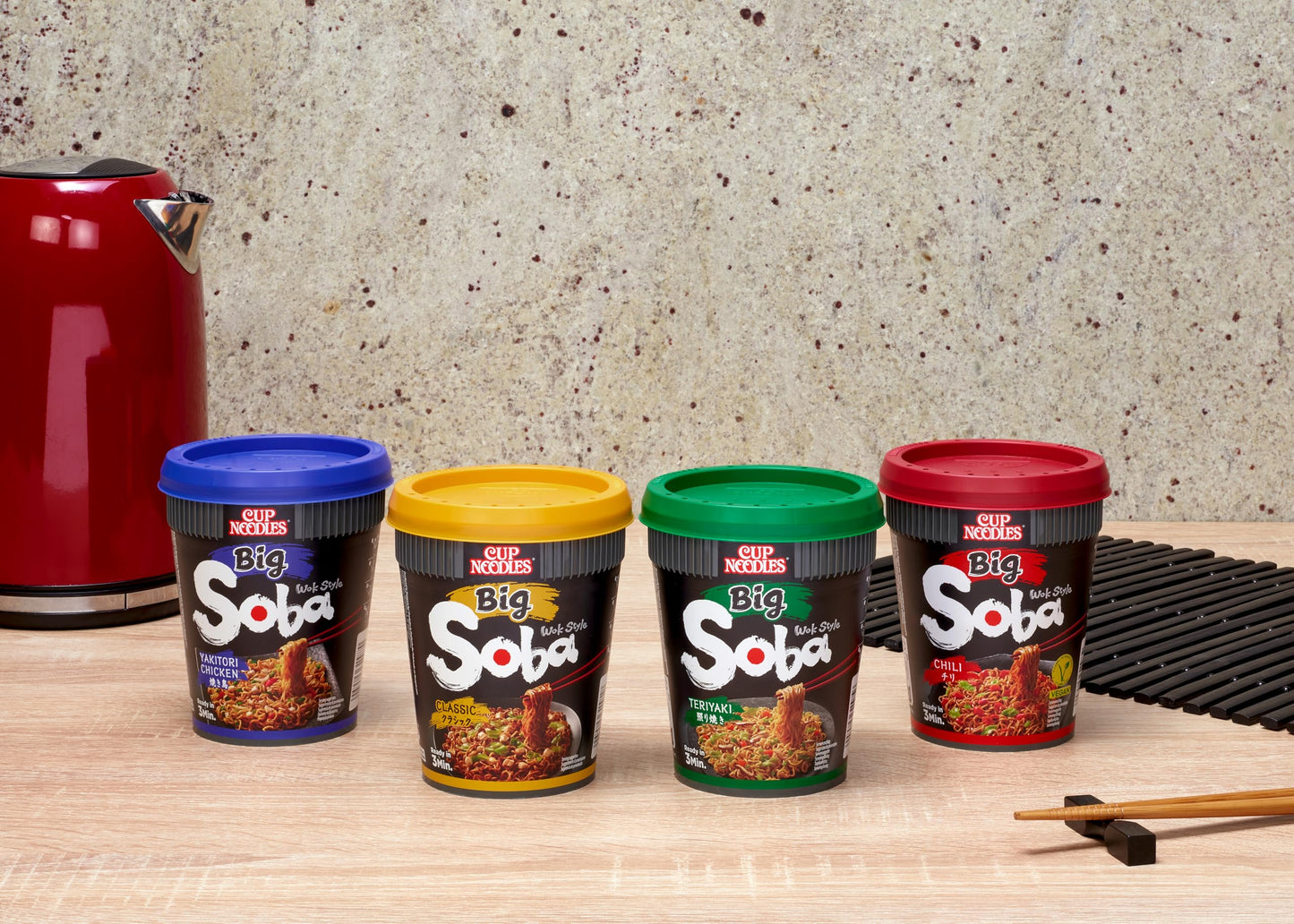 NISSIN Soba Big Noodles