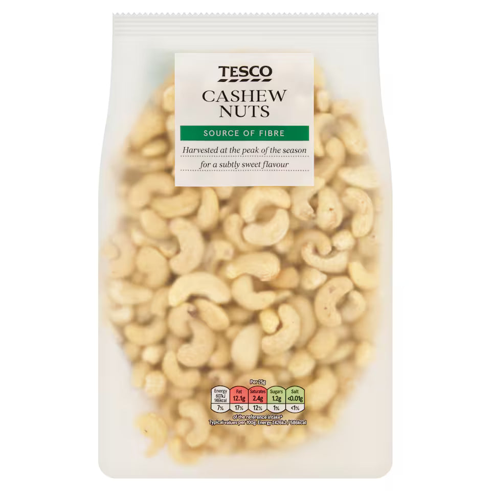 Tesco Cashews 500g
