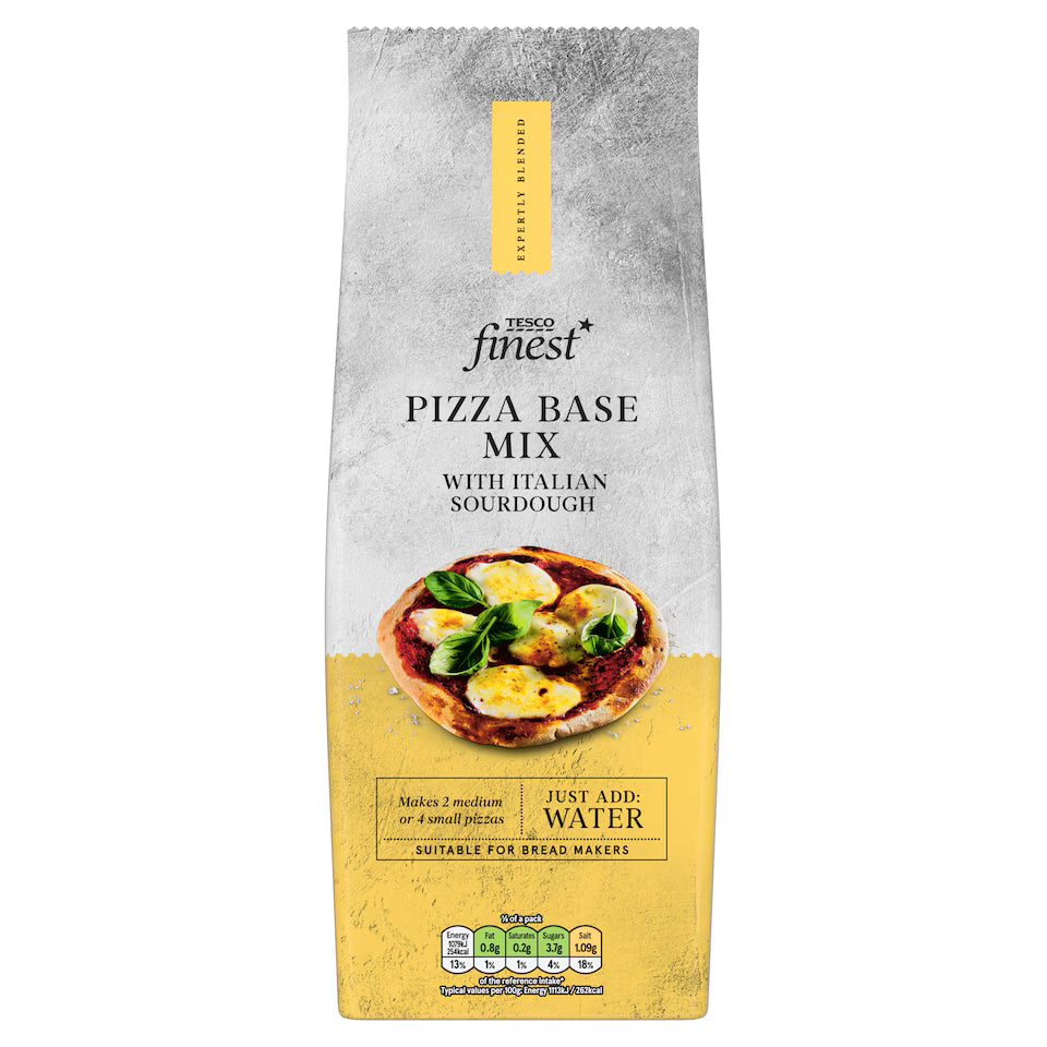 Tesco Finest Pizza Base Mix, 500g