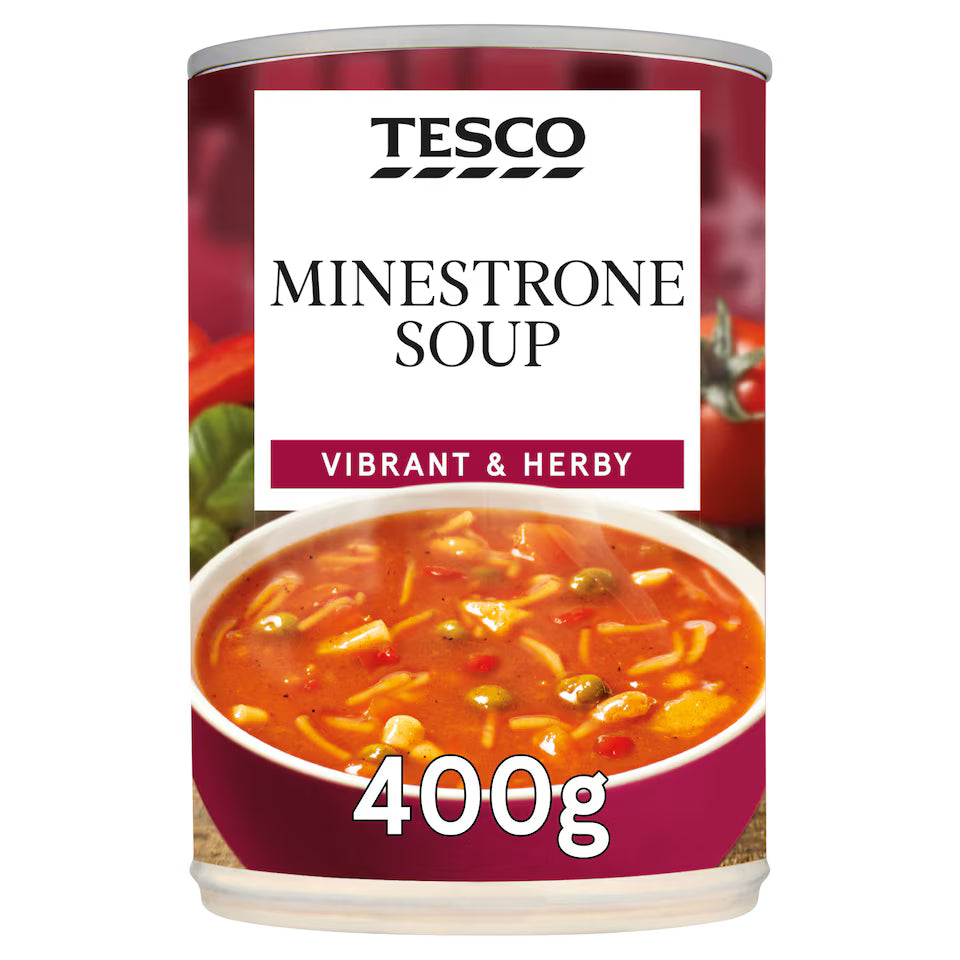 Tesco Minestrone Soup, 400g