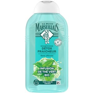Le Petit Marseillais Detox Shampoo Fresh Thyme & Organic Green Tea, 250ml