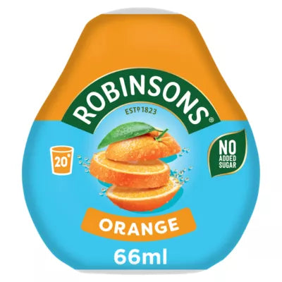 Robinsons Mini Orange On-The-Go Squash, 66ml