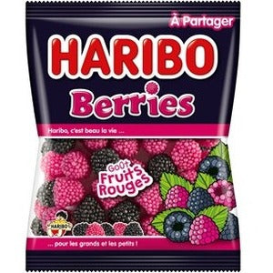 Haribo Berries Fruit Jelly Sweets 200g - French