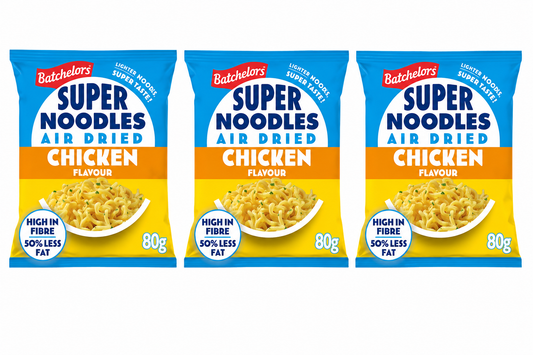 Batchelors Air Dried Chicken Instant Noodles 80g, Pack of 3