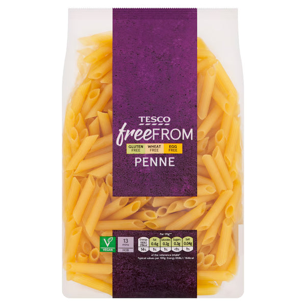 Tesco Free From Penne Pasta, 500g