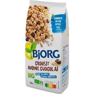 Bjorg Crousti' Avoine Chocolat Bio 500g