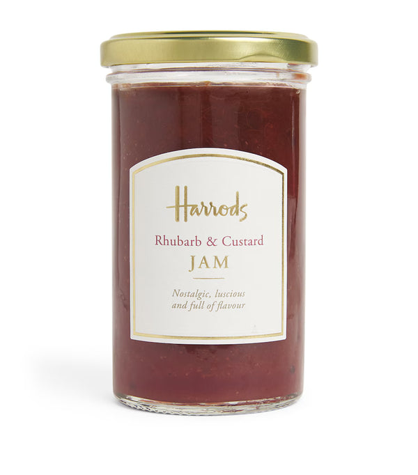 Harrods Rhubarb + Custard Jam - 280g