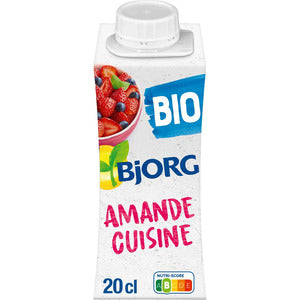 Bjorg Organic Almond Cream Cuisine 200ml