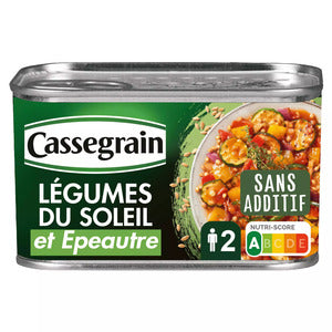 Cassegrain Sun Vegetables and Spelt 375g