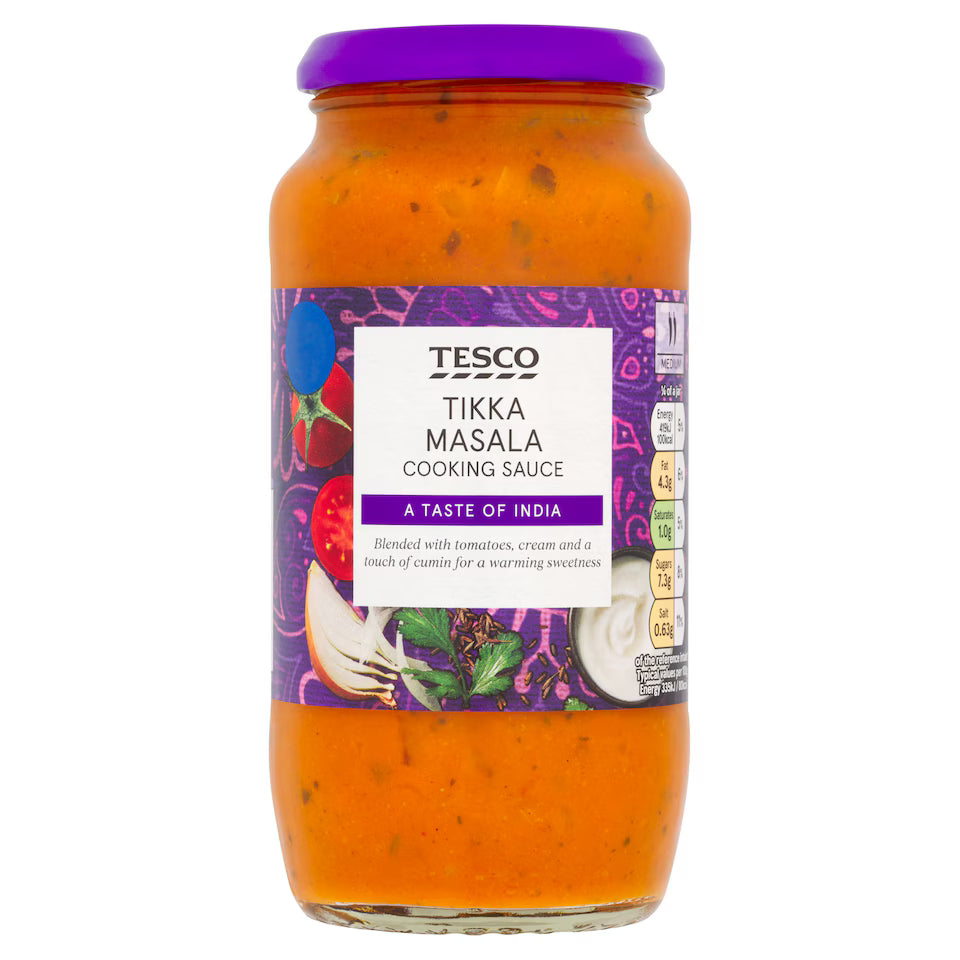 Tesco Tikka Masala Cooking Sauce, 500g