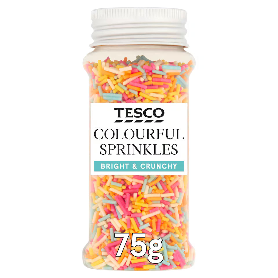 Tesco Colourful Sprinkles, 70g
