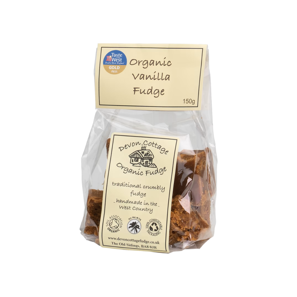 Devon Cottage Organic Vanilla Fudge 150g