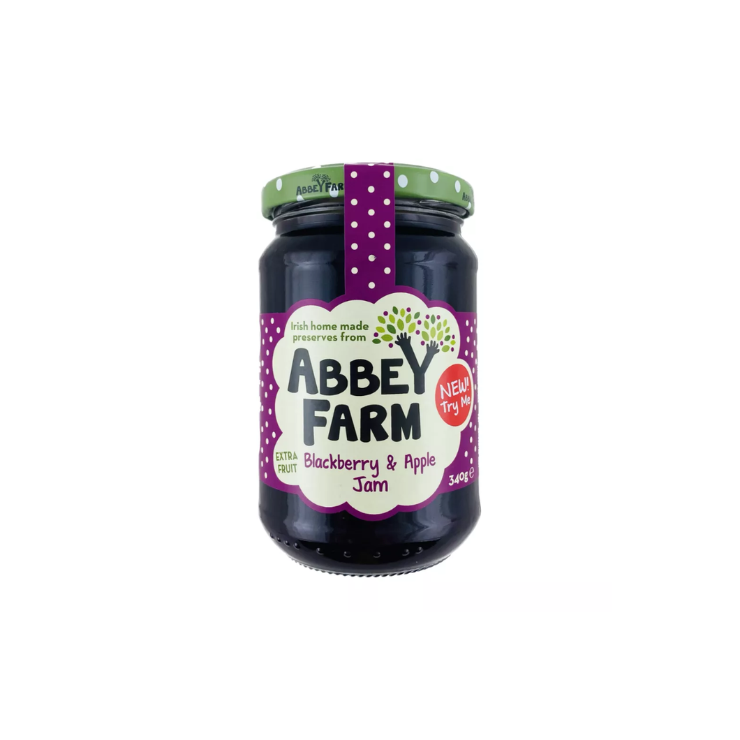 Abbey Farm Blackberry & Apple Jam 340g