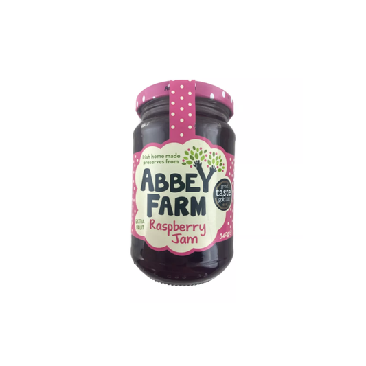 Abbey Farm Raspberry Jam 340g