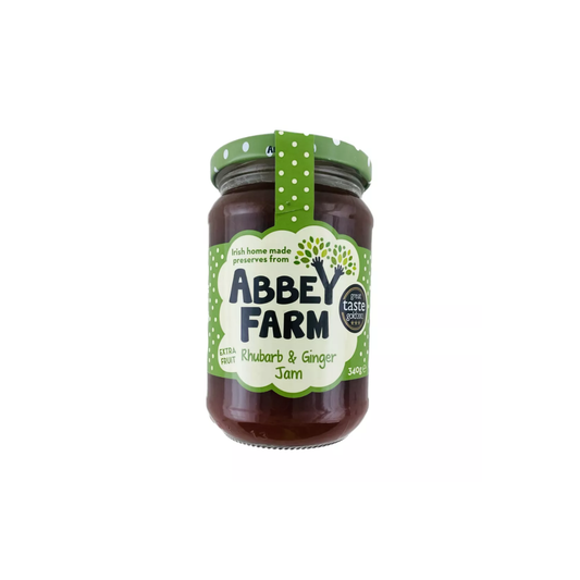 Abbey Farm Rhubarb & Ginger Jam 340g