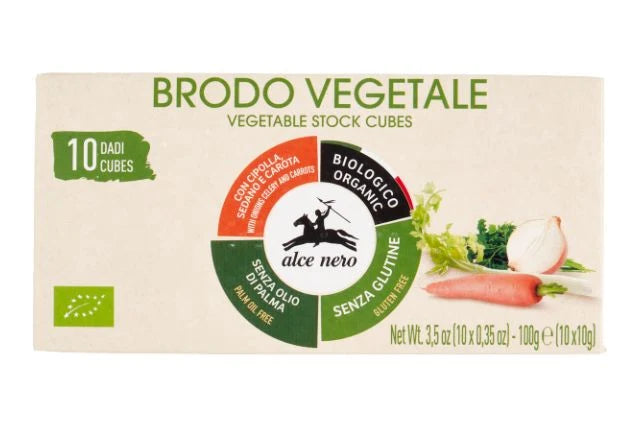 Alce Nero Vegetable Stock Cubes   10 Cubes