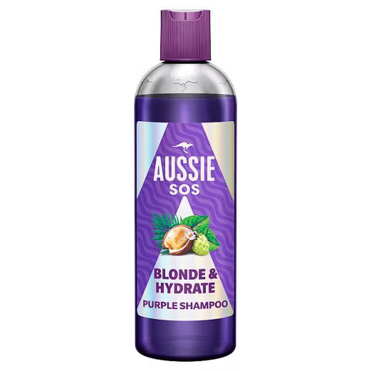 Aussie Blonde & Hydrate Purple Shampoo 300ml