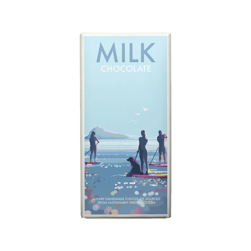 Kernow Chocolate Becky Bettesworth Milk Chocolate Bar 100g