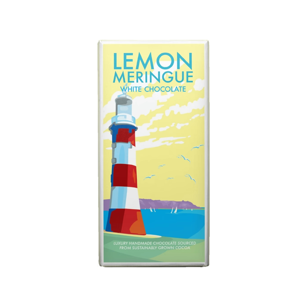 Kernow Chocolate Becky Bettesworth Lemon Meringue White Chocolate Bar 95g