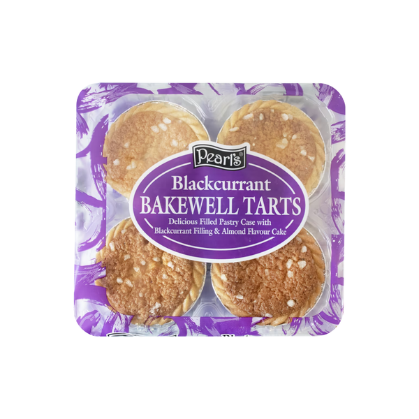 Pearl's Signature Bakes - Blackcurrant Bakewell Tarts 4's