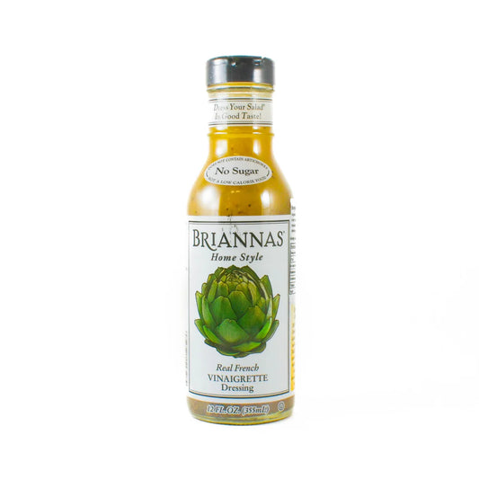 Briannas Home Style Real French Vinaigrette Dressing 355Ml