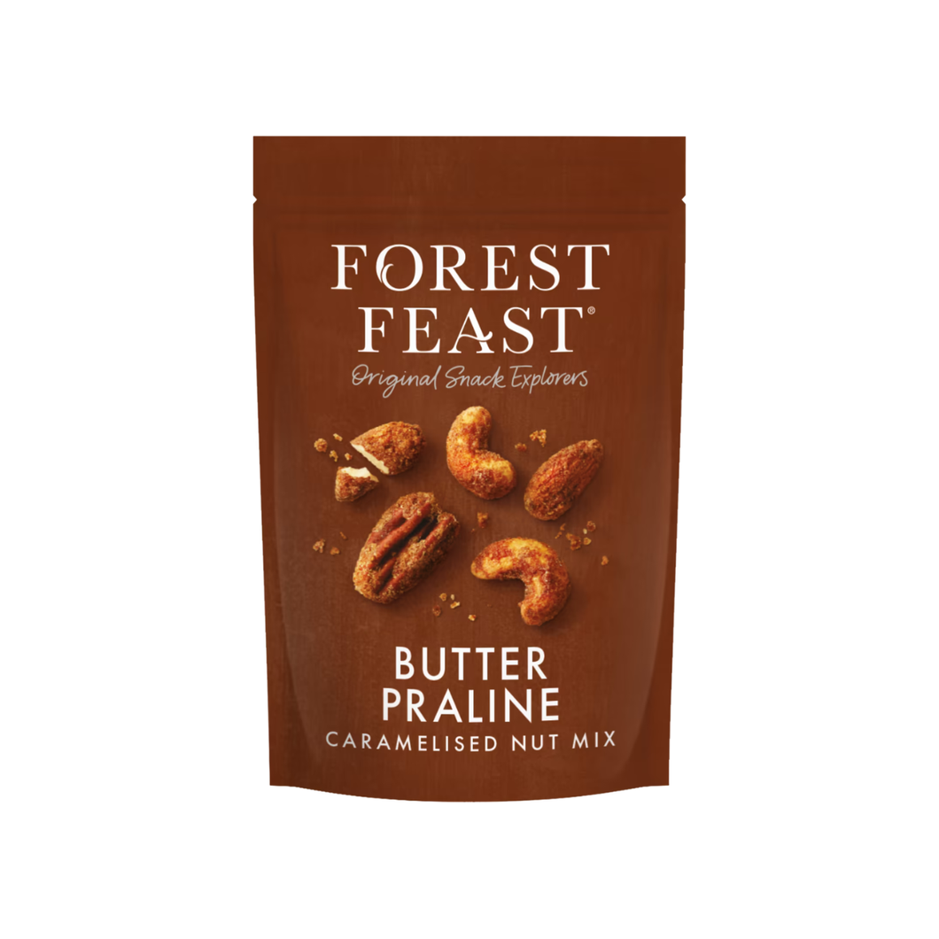 Forest Feast Butter Praline Caramelised Nut Mix 120g