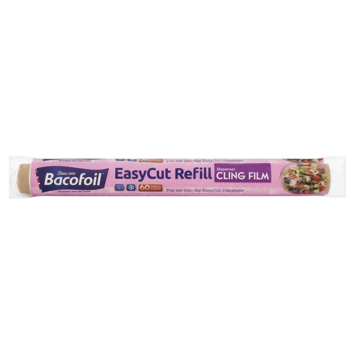 Bacofoil Easycut Cling Film Refill, 30cmx60m