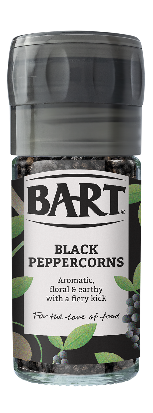 Bart Black Peppercorns Mill 42g