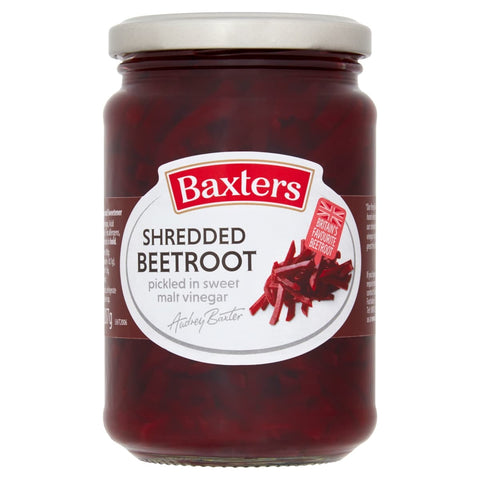 Baxters Shredded Beetroot in Sweet Malt Vinegar 340g