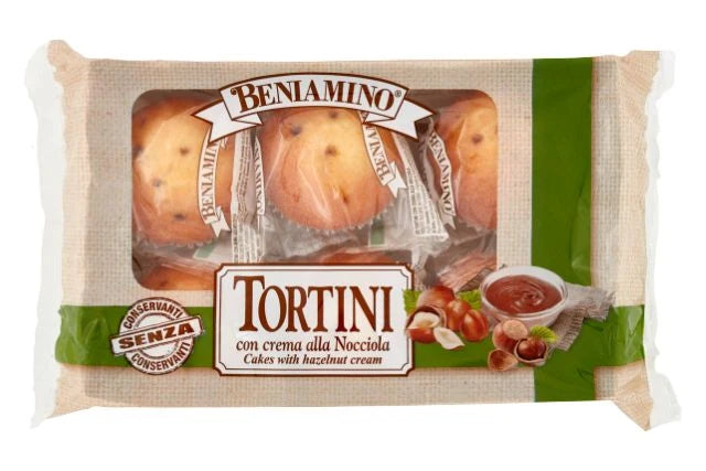 Beniamino Tortini - Cakes Filled with Hazelnut    250g